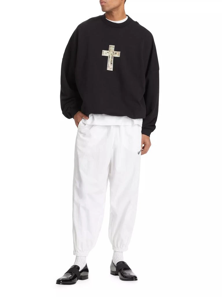 Willy Chavarria Hooligan Cotton Oversized Sweatshirt 2