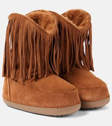 INUIKII Cowboy Fringes suede snow boots 1