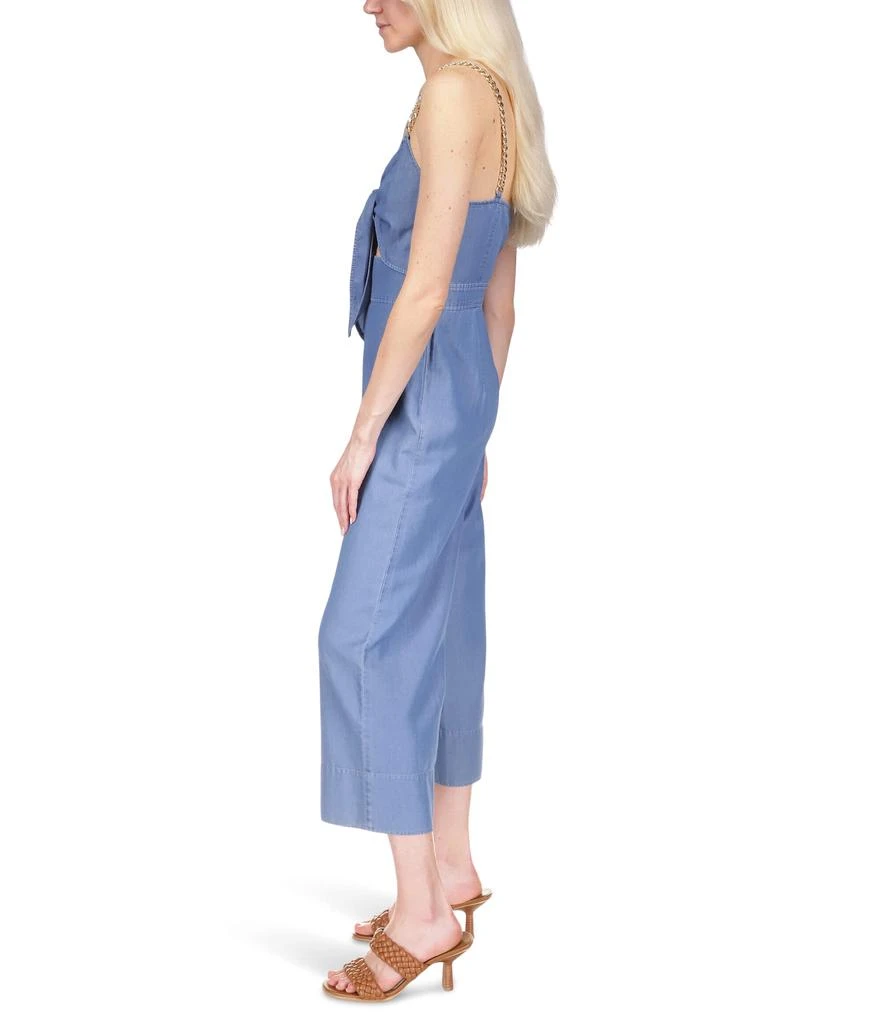 Michael Kors Chambray Tie Jumpsuit 2