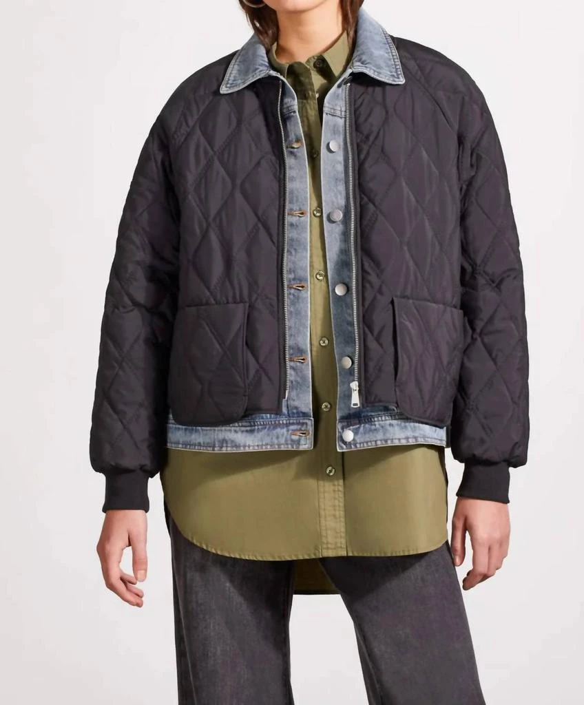Tribal Tribal - Fooler Bomber Quilted Jacket 1