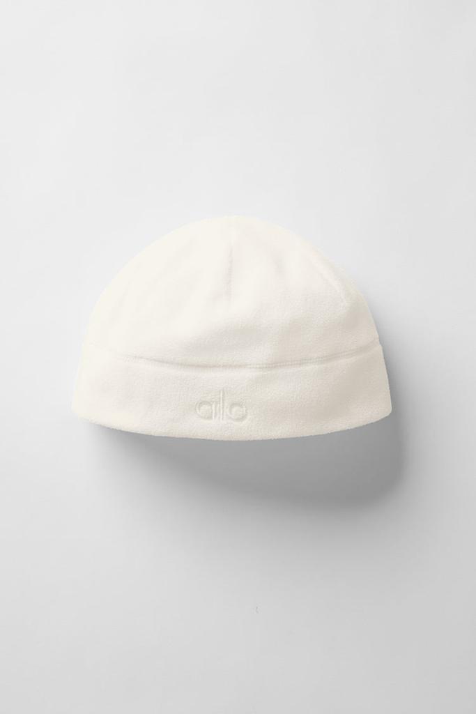 Alo Performance Fleece Beanie - Black/Black - Hats - Free Shipping