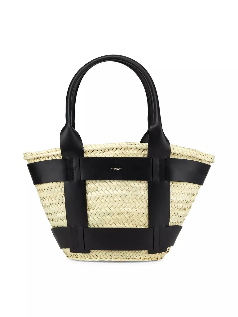 Demellier Santorini Raffia Tote Bag 1
