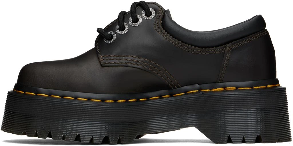 Dr. Martens Brown 8053 Quad Orleans Platform Derbys 3