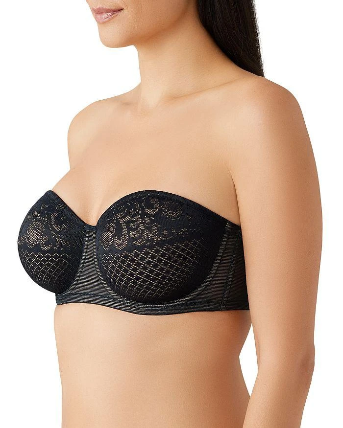Wacoal Visual Effects Strapless Lace Minimizer Bra 3