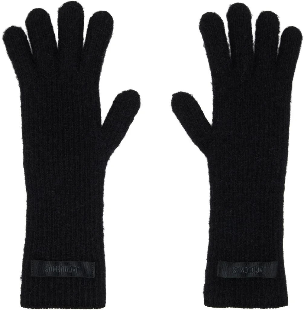 Jacquemus Black 
The Gros Grain
 Gloves