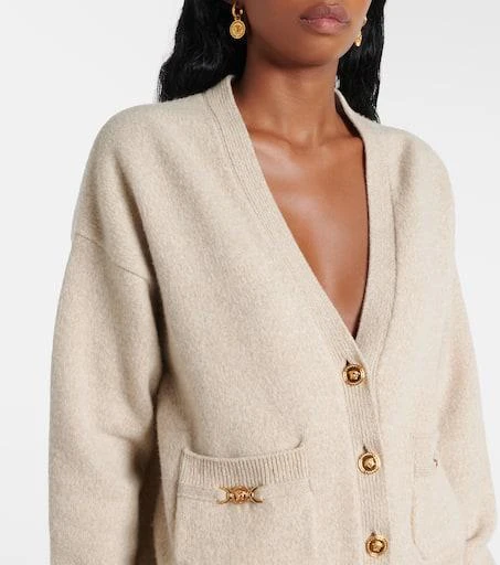 Versace Wool and cashmere cardigan 4