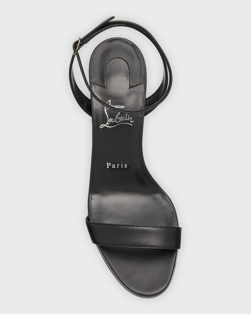 Christian Louboutin Loubigirl Ankle-Strap Red Sole Sandals 6