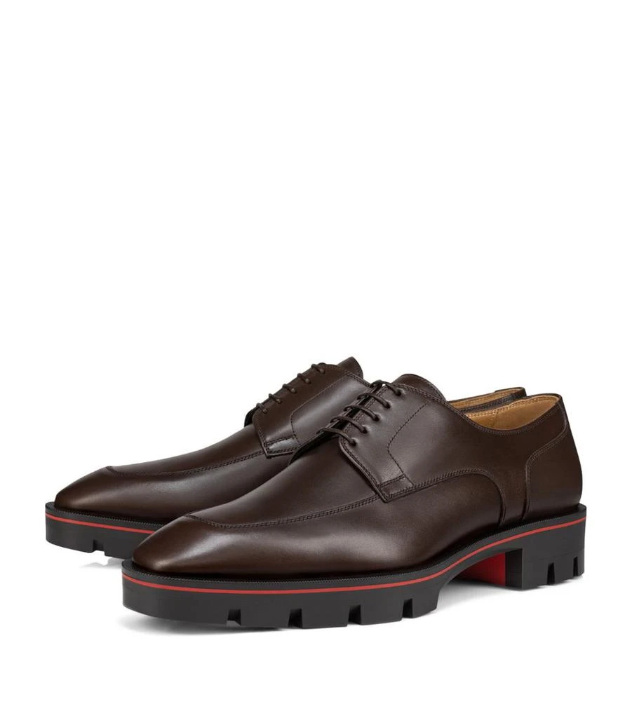 Christian Louboutin Davisol Leather Derby Shoes 4