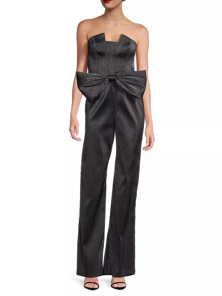 Black Halo Eve Jacie Bow Jumpsuit 2