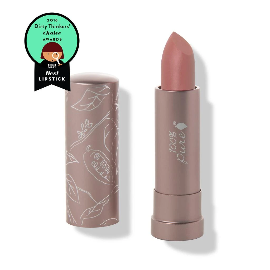 100% Pure Cocoa Butter Matte Lipstick: Cassia 1