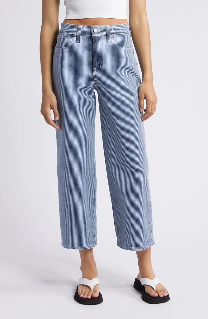 Madewell The Perfect Vintage Wide Leg Crop Jeans 1