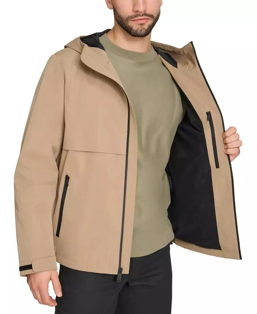 Dockers Men
s Hooded Rain Jacket 4