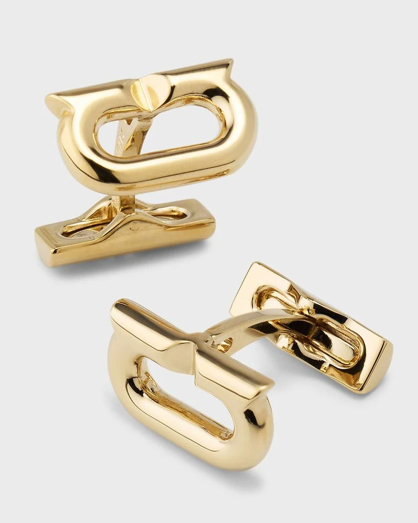 Salvatore Ferragamo Men's Gancini Cufflinks 1