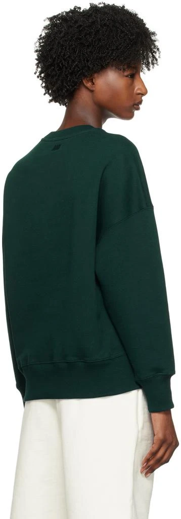 AMI SSENSE Exclusive Green 'Ami Paris' Sweatshirt 3