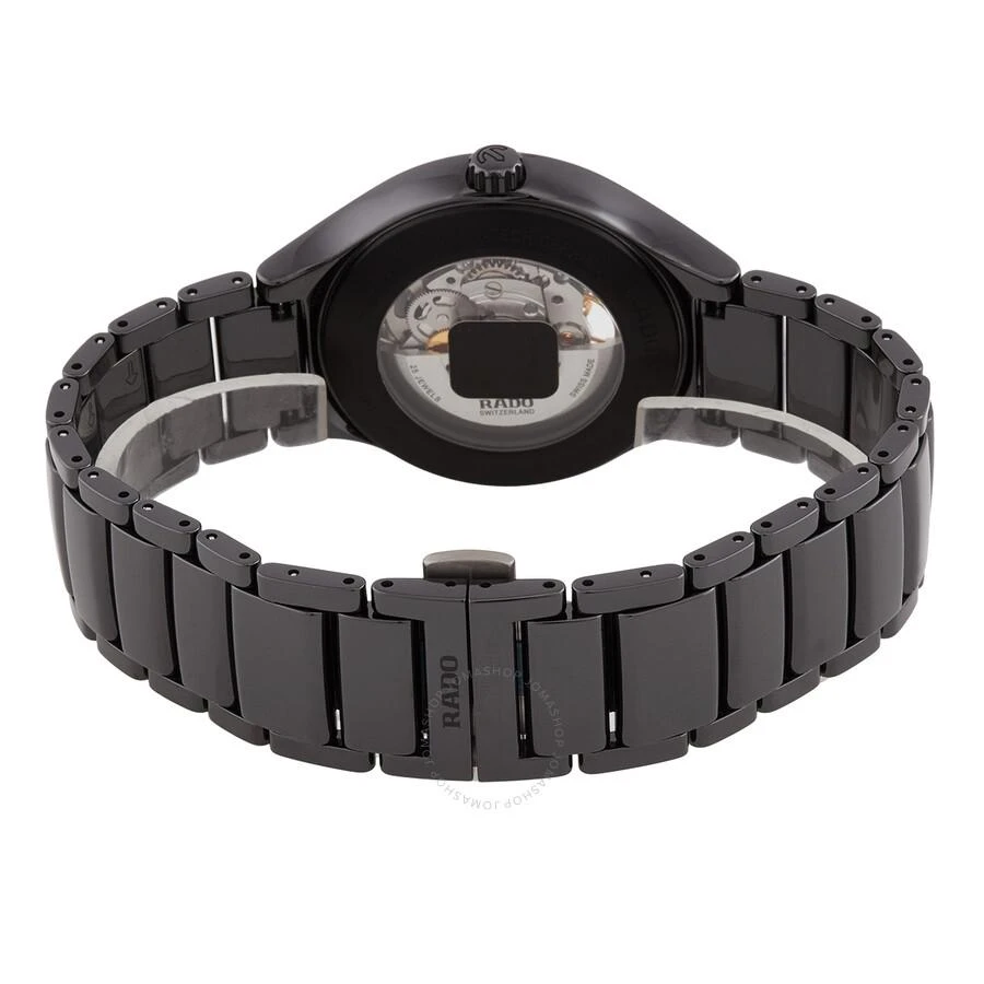 Rado True Round Secret Diamonds Automatic Black Dial Unisex Watch R27107732 3