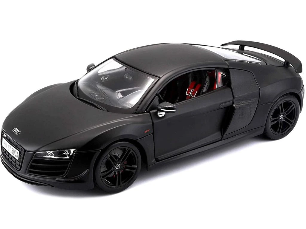 Maisto Audi R8 GT Matt Black 1/18 Diecast Model Car by 2