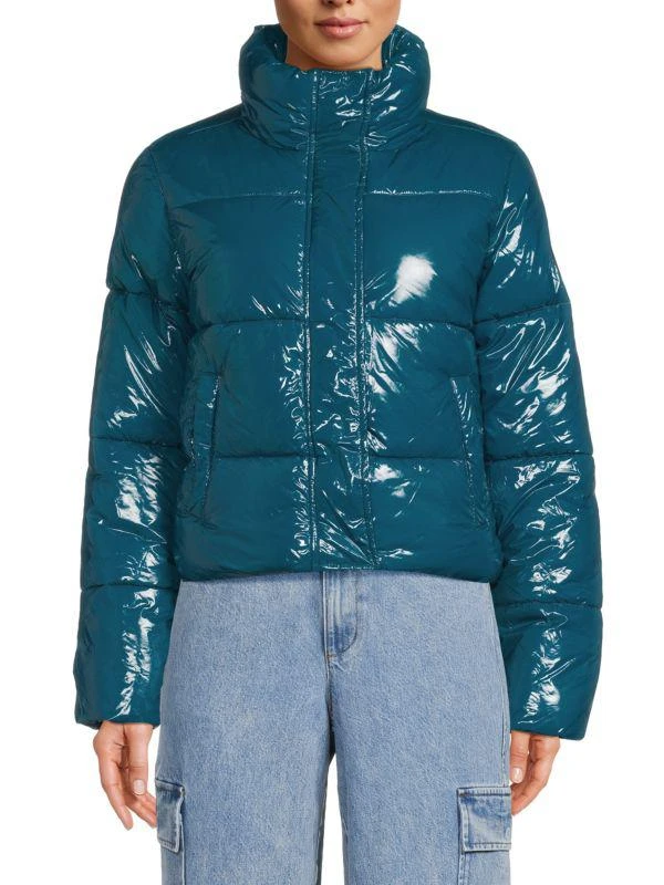 NOIZE Coco Cropped Puffer Jacket 1