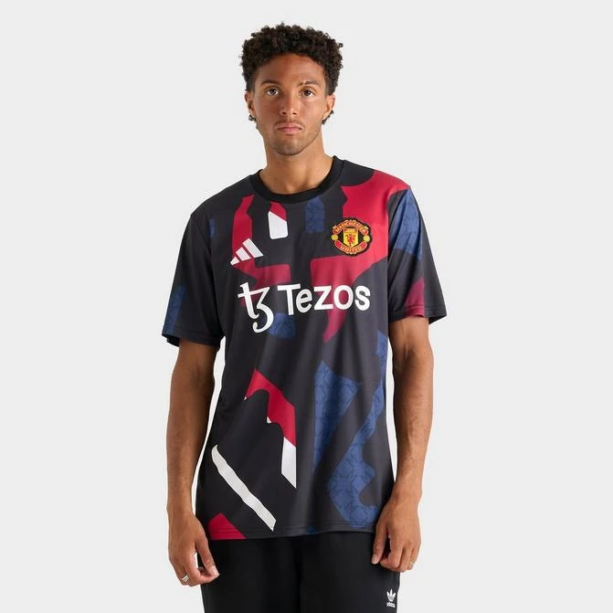 Adidas Men's adidas Manchester United Elite Pre-Match Soccer Jersey 1