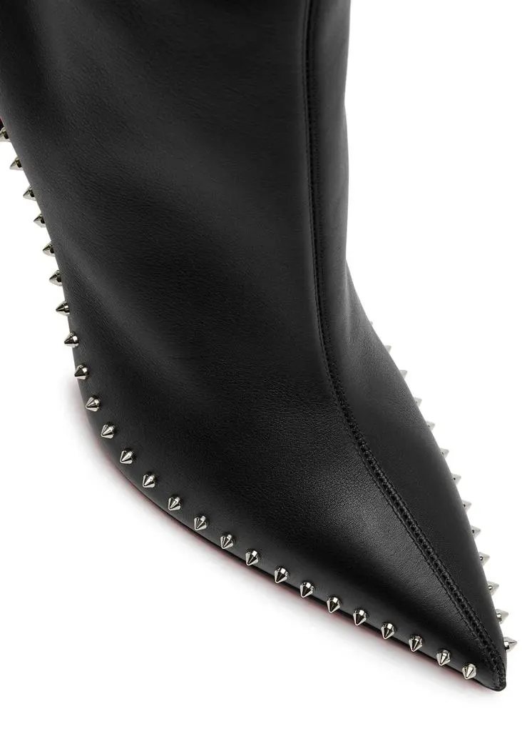 Christian Louboutin Vidura 85 embellished leather ankle boots 4