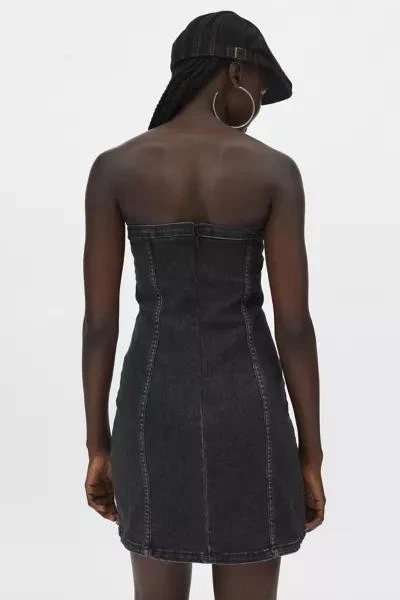 by.DYLN by.DYLN Immy Black Denim Mini Dress 4
