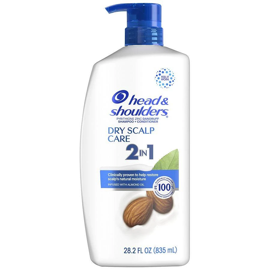 Head 
Shoulders 2 in 1 Dandruff Shampoo and Conditioner, Anti-Dandruff Treatment Notes of almond oil 3