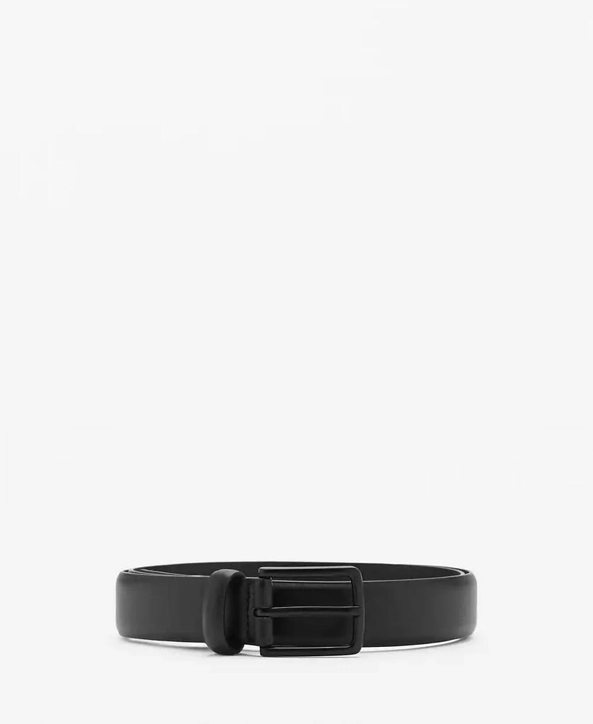 Mango Men's Nappa Leather Belt 1