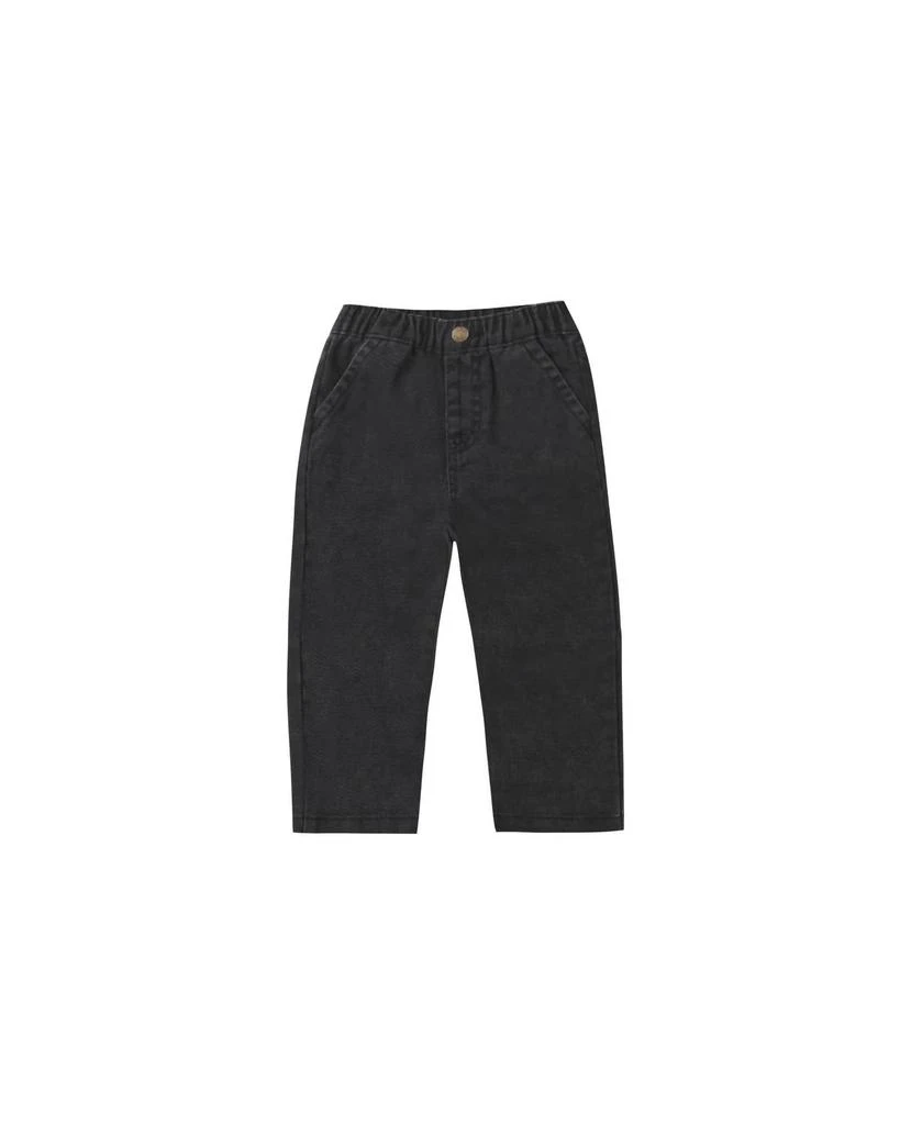 Rylee + Cru Kid
s Baggy Pant In Washed Black