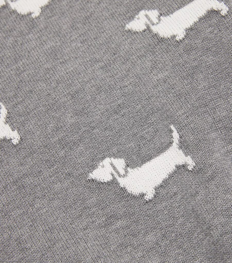 Thom Browne Cotton Dog Print Sweater (2-12 Years) 3