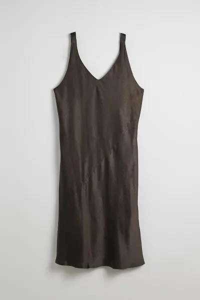 WILDFANG WILDFANG UO Exclusive The Empower Satin Adjustable Slip Dress 2