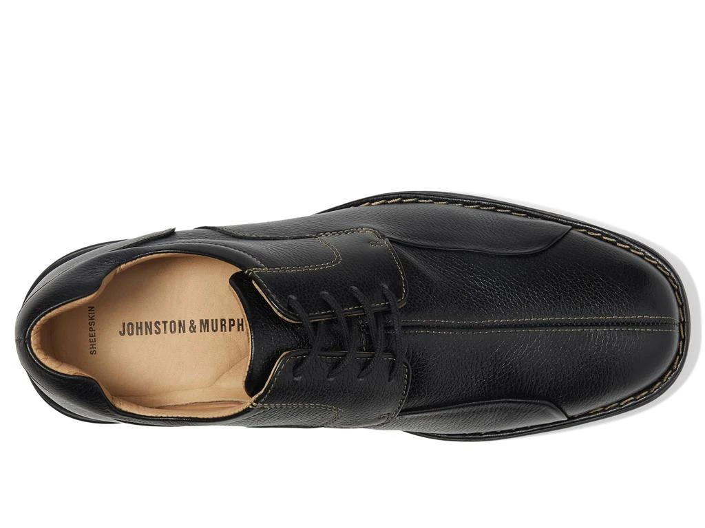 johnston & murphy shuler casual dress bike toe oxford Johnston & Murphy Men's Shuler Bicycle Dress Oxford Shoes, Size 11, Black