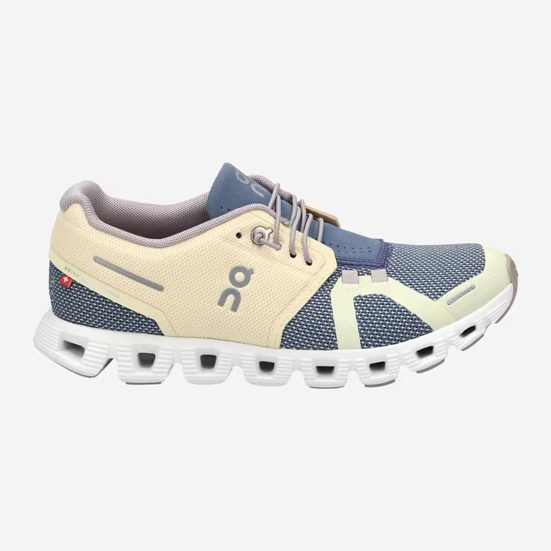 On On Cloud 5 Combo 79-98349 Sneaker Women's Ray Metal Slip-On Running Shoes