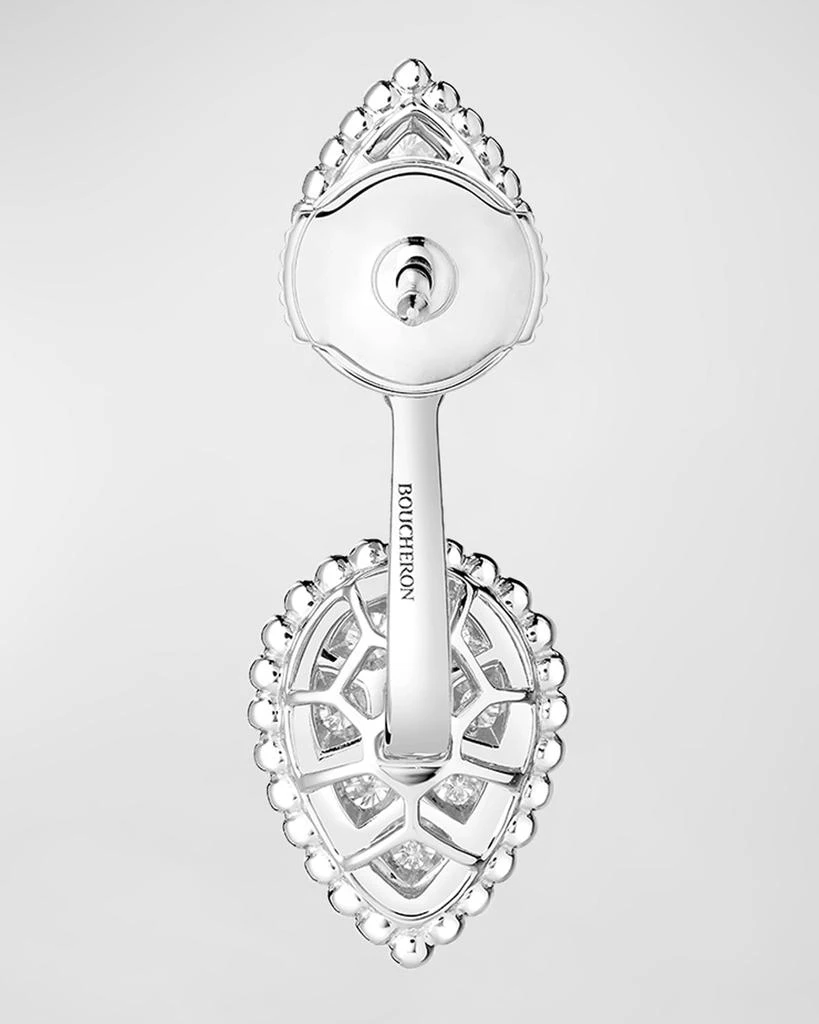 Boucheron Serpent Boheme 18K White Gold Diamond Single Earring 3