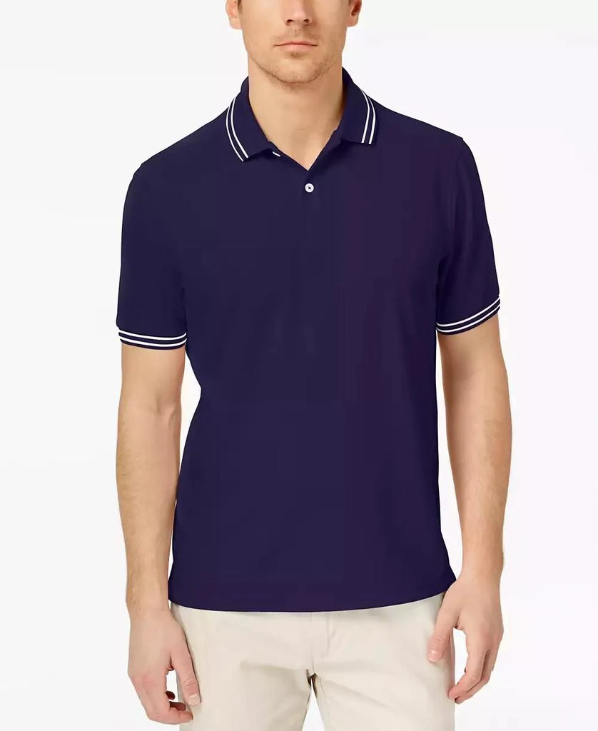 Club Room Men's Performance Stripe Polo, Created for Macy's 1