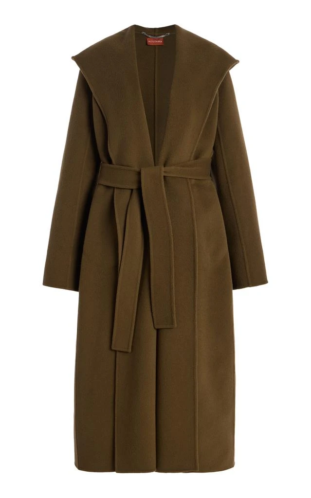 Altuzarra Altuzarra - Cole Wool-Blend Trench Coat - Brown - FR 36 - Moda Operandi 1