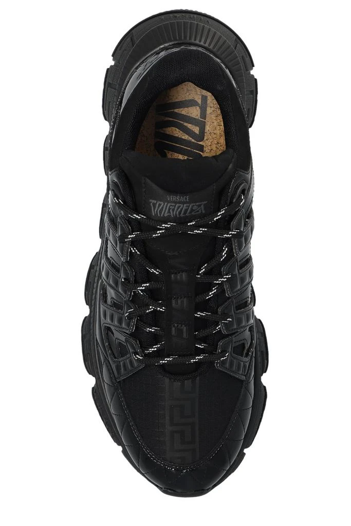 Versace Versace Trigreca Panelled Lace-Up Sneakers 4