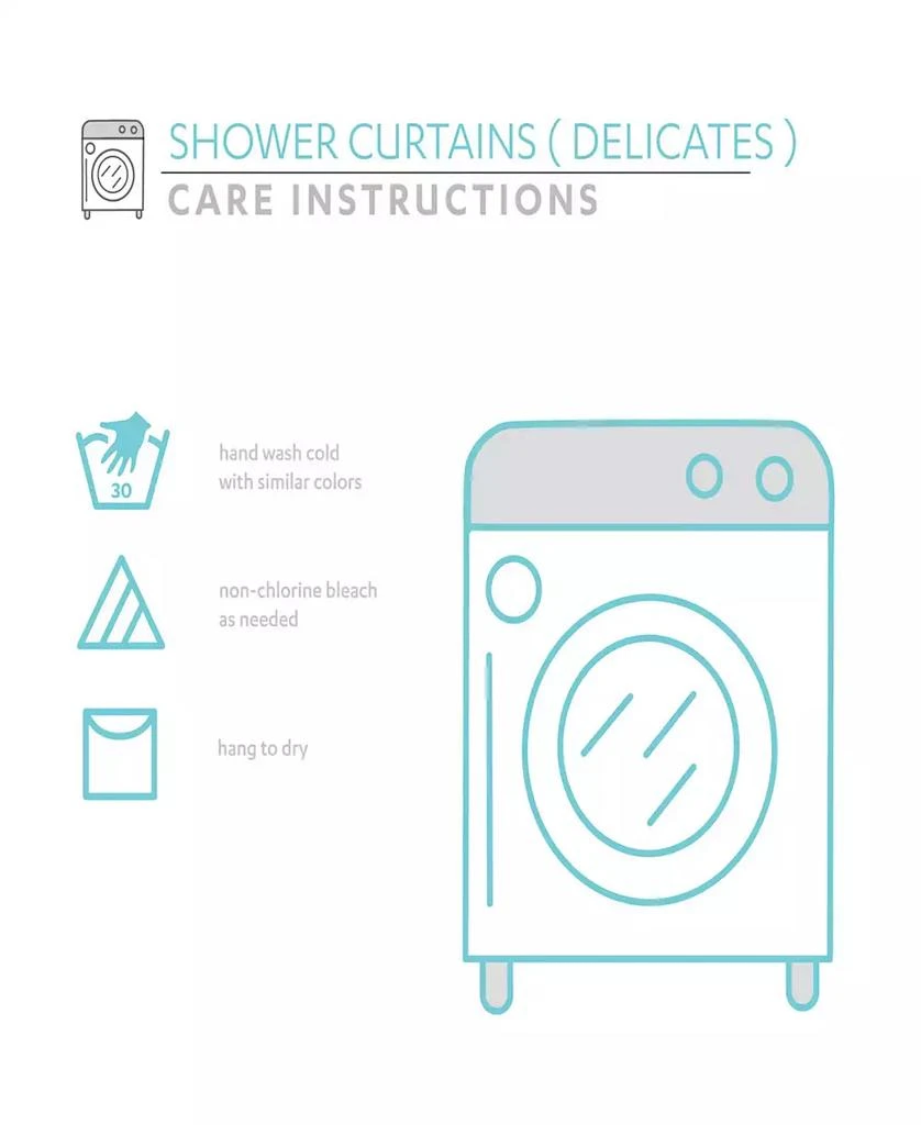 Lush Décor Dana Lace Shower Curtain, 72" x 72" 5