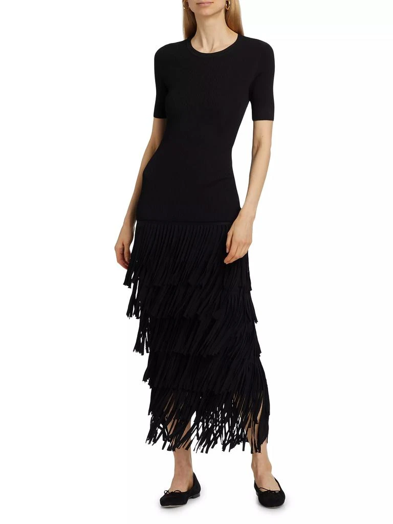Simon Miller Za Za Knit Fringe Dress 2