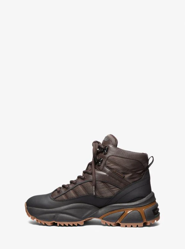 Michael Kors Logan Waterproof Leather Urban Trekking Boot 3