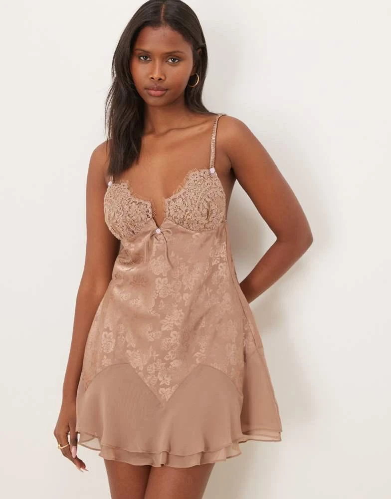lace tea party dress The Victorian Lace Tea Party Mini Dress – Ivory Sheep Collection main image 0