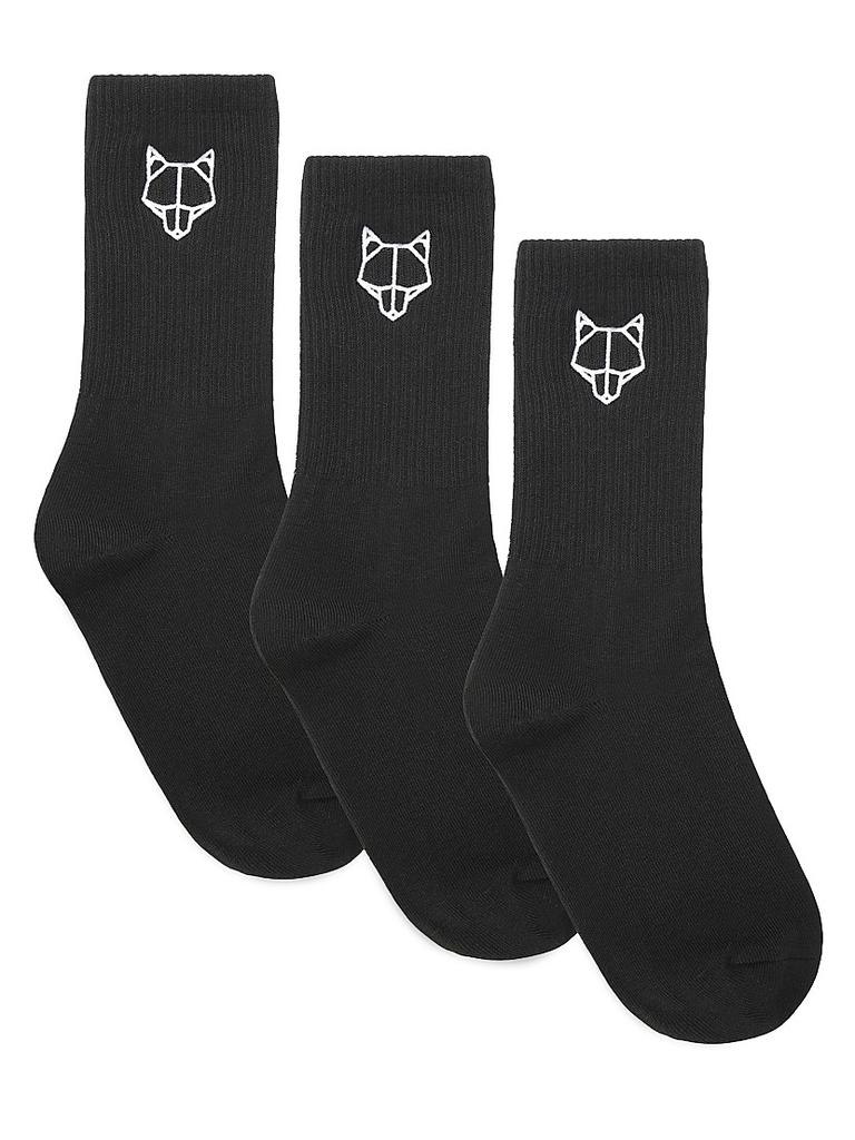 Naked Wolfe 3 Pack Mens Socks