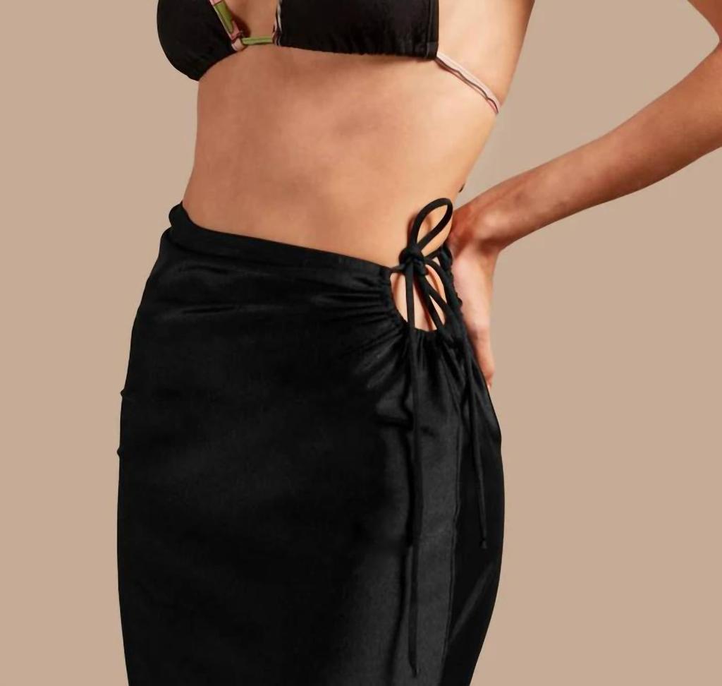 Adriana Degreas Adriana Degreas - Timeless Pereo Gathered Front Cover-up Skirt