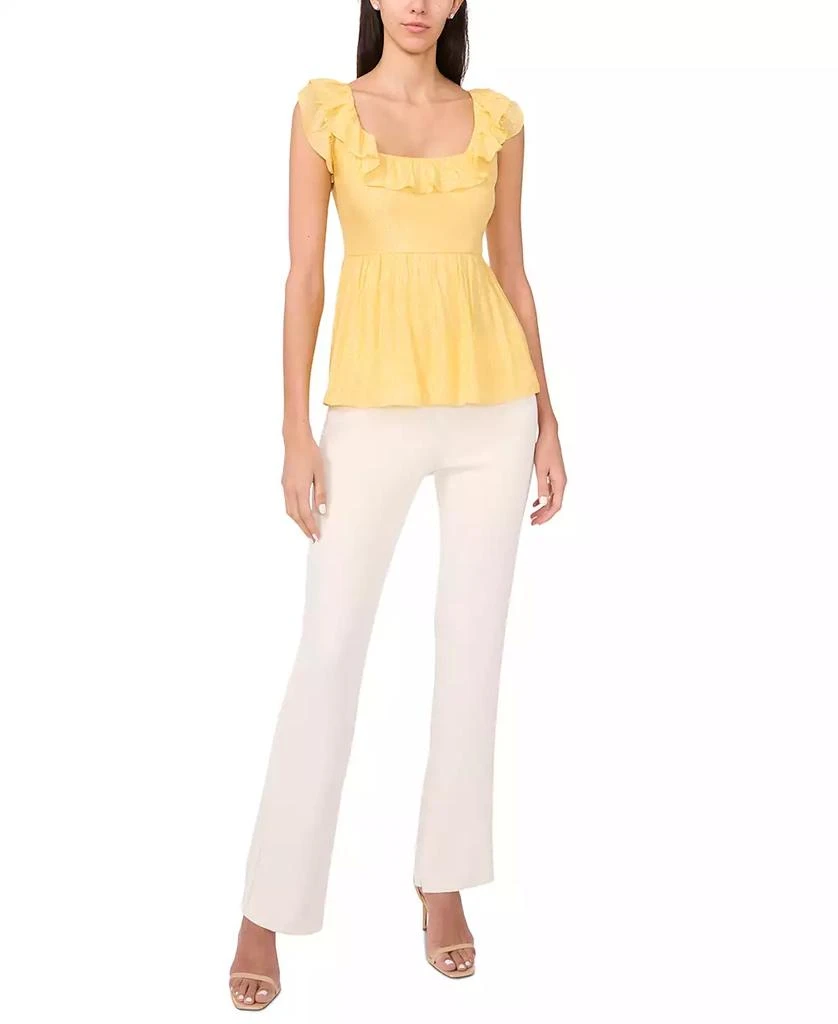 Parker Women's The Jolene Ruffle-Square-Neck Top 3