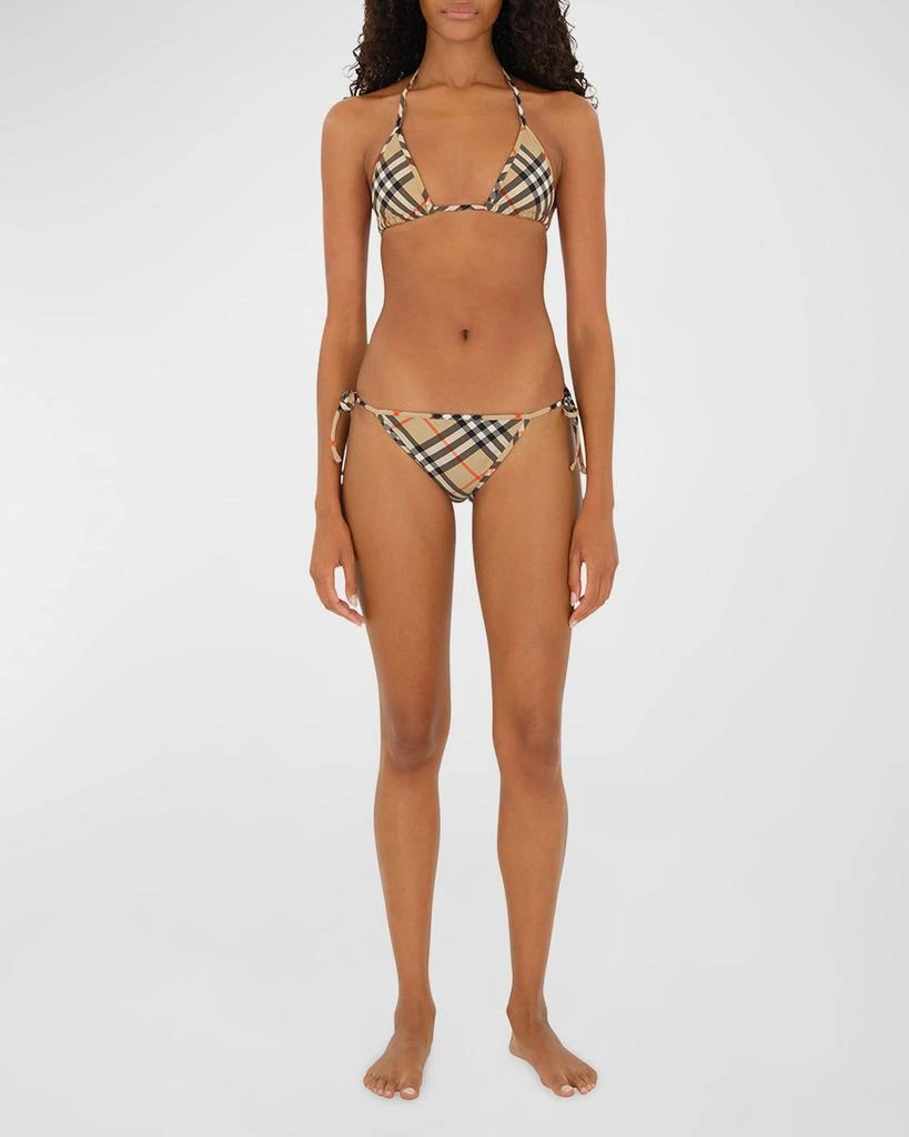 Burberry Signature Check Triangle Bikini Top 3