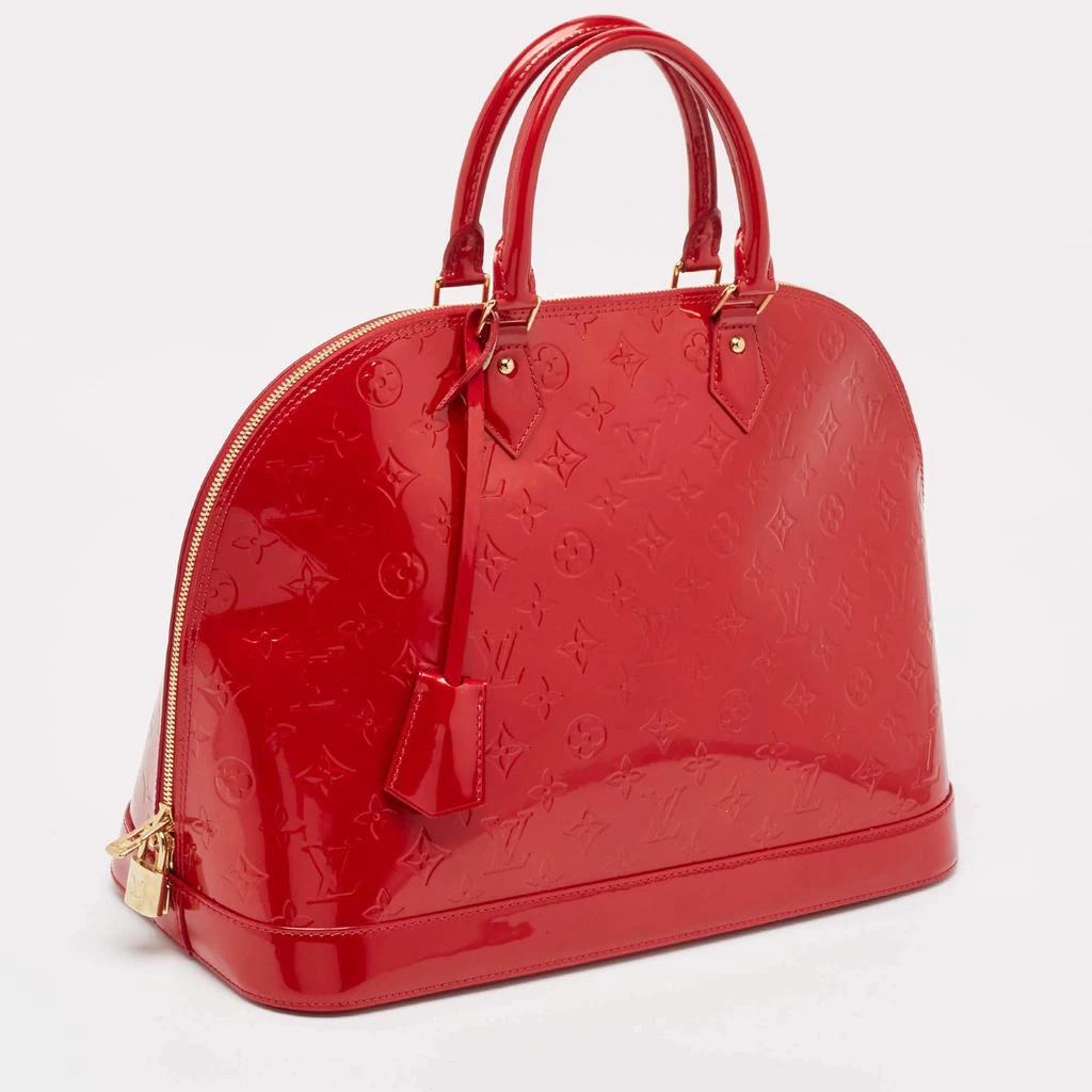 Louis Vuitton Louis Vuitton Pomme D’amour Monogram Vernis Alma GM Bag 3