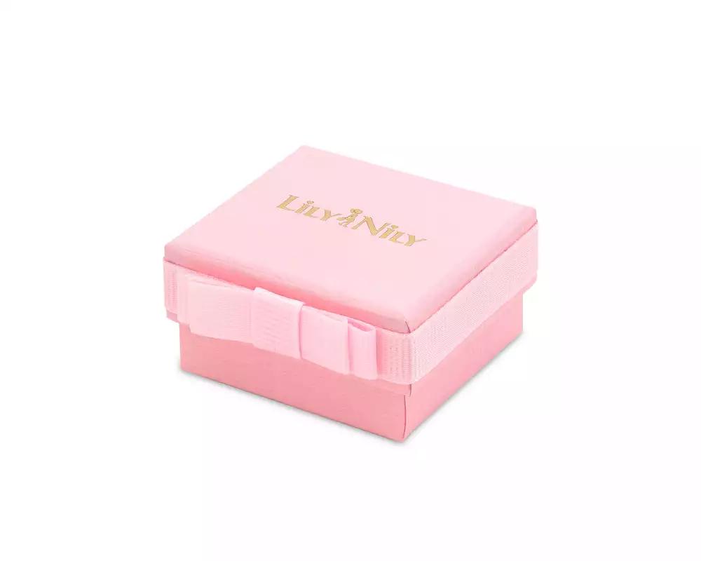 Lily Nily Girls Pink and White Soccer Ball Pendant