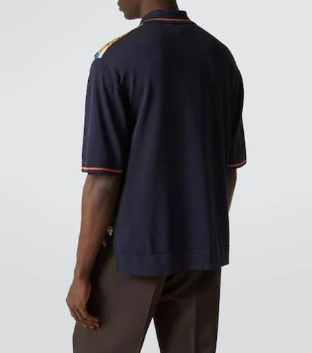 Dolce 
Gabbana Printed silk and cotton bowling shirt 4