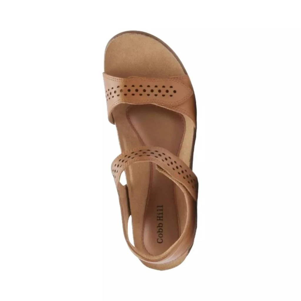 Cobb Hill Women's May Wave Strap Sandal - Extra Wide Width In Tan 2