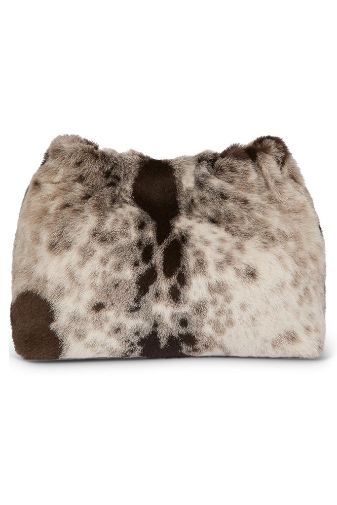 Gushlow & Cole Pintos soft shearling clutch
