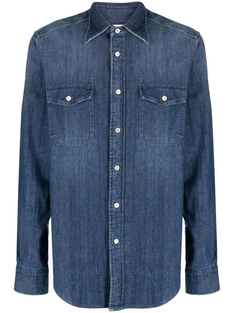 BOGLIOLI Boglioli Denim Button-Down Shirt 1