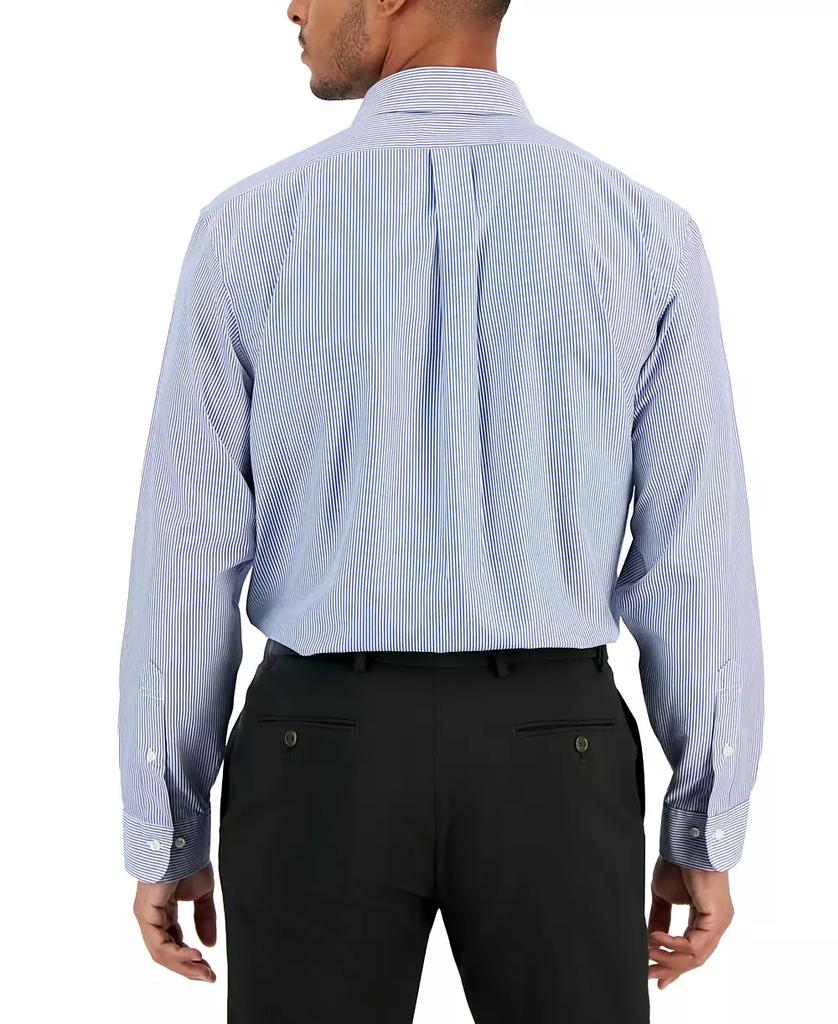 Brooks Brothers Men
s Regular Fit Non-Iron Spread Collar Bengal Stripe Broadcloth Dress Shirt